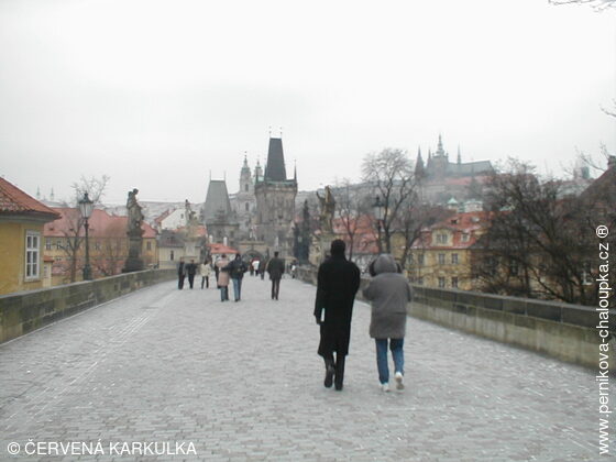 Procházka po zimní Praze